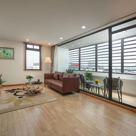 Hb Serviced Apartment - 121B Quan Hoa Hanoi Bagian luar foto