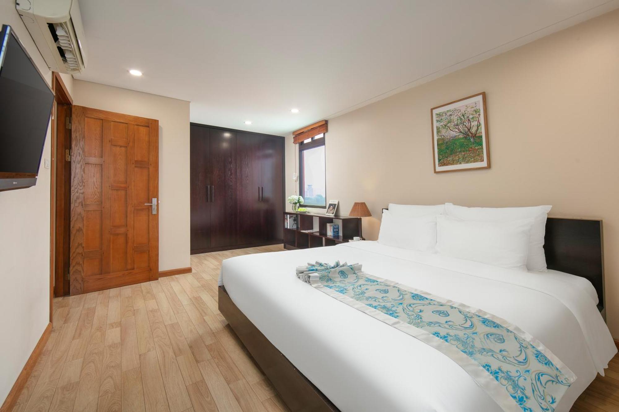 Hb Serviced Apartment - 121B Quan Hoa Hanoi Bagian luar foto