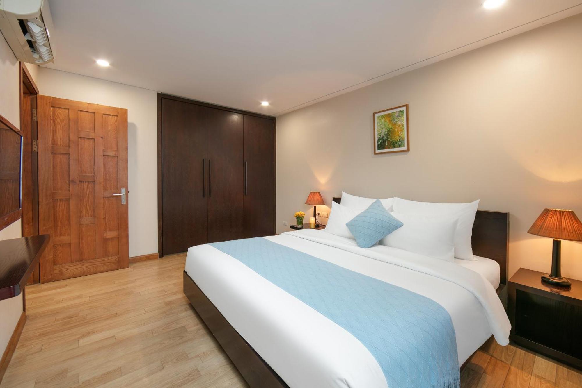 Hb Serviced Apartment - 121B Quan Hoa Hanoi Bagian luar foto