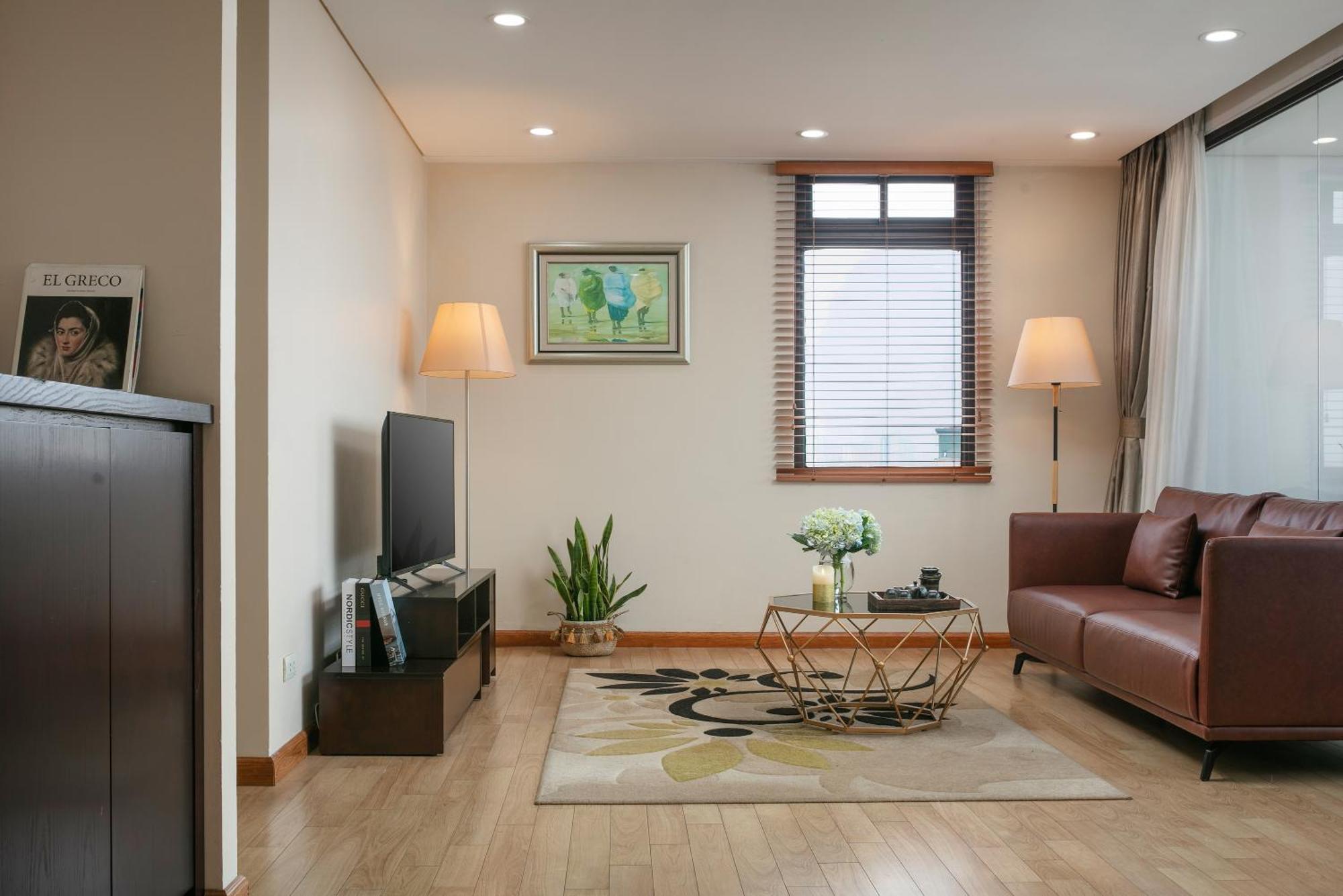 Hb Serviced Apartment - 121B Quan Hoa Hanoi Bagian luar foto