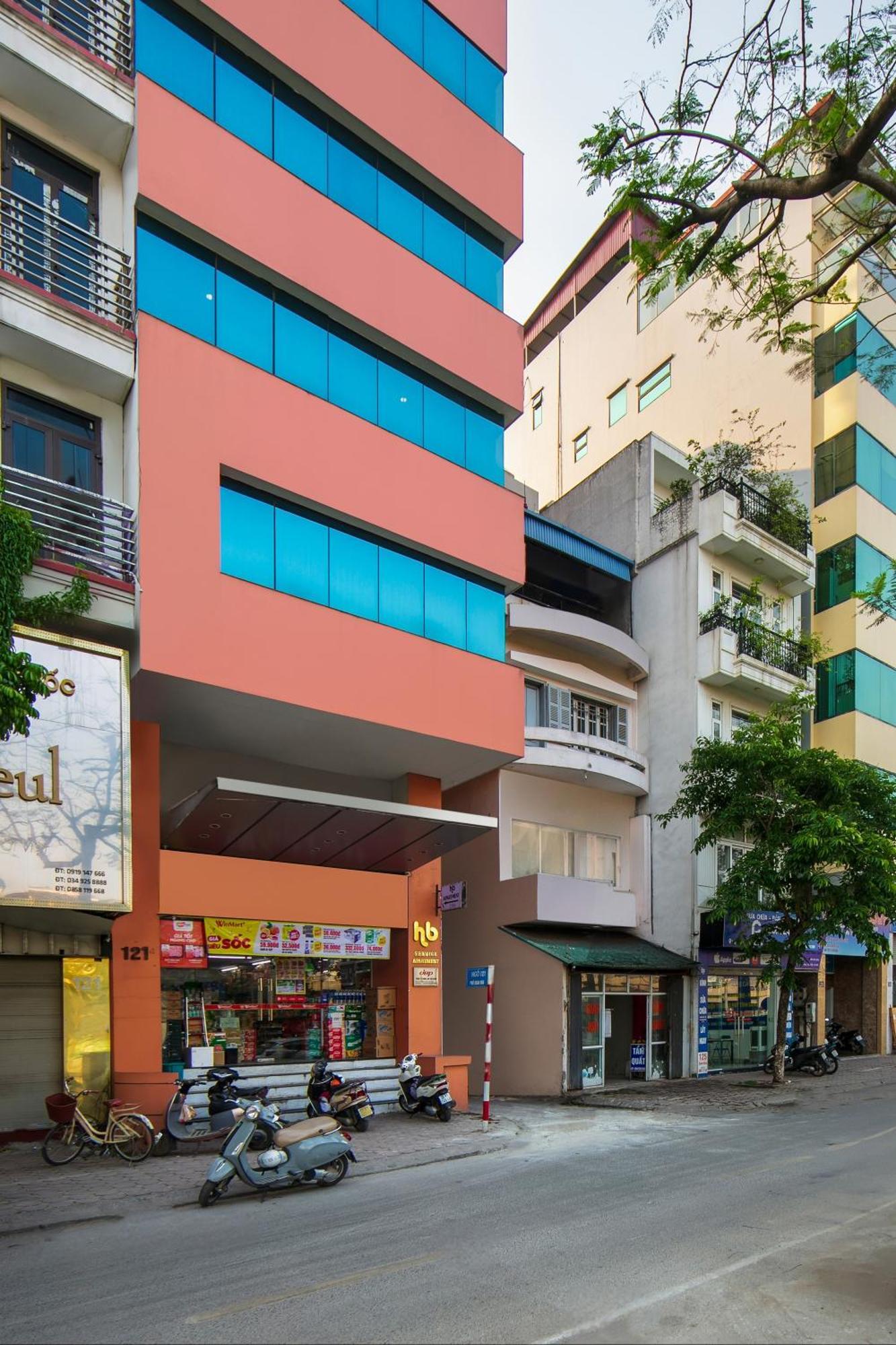 Hb Serviced Apartment - 121B Quan Hoa Hanoi Bagian luar foto