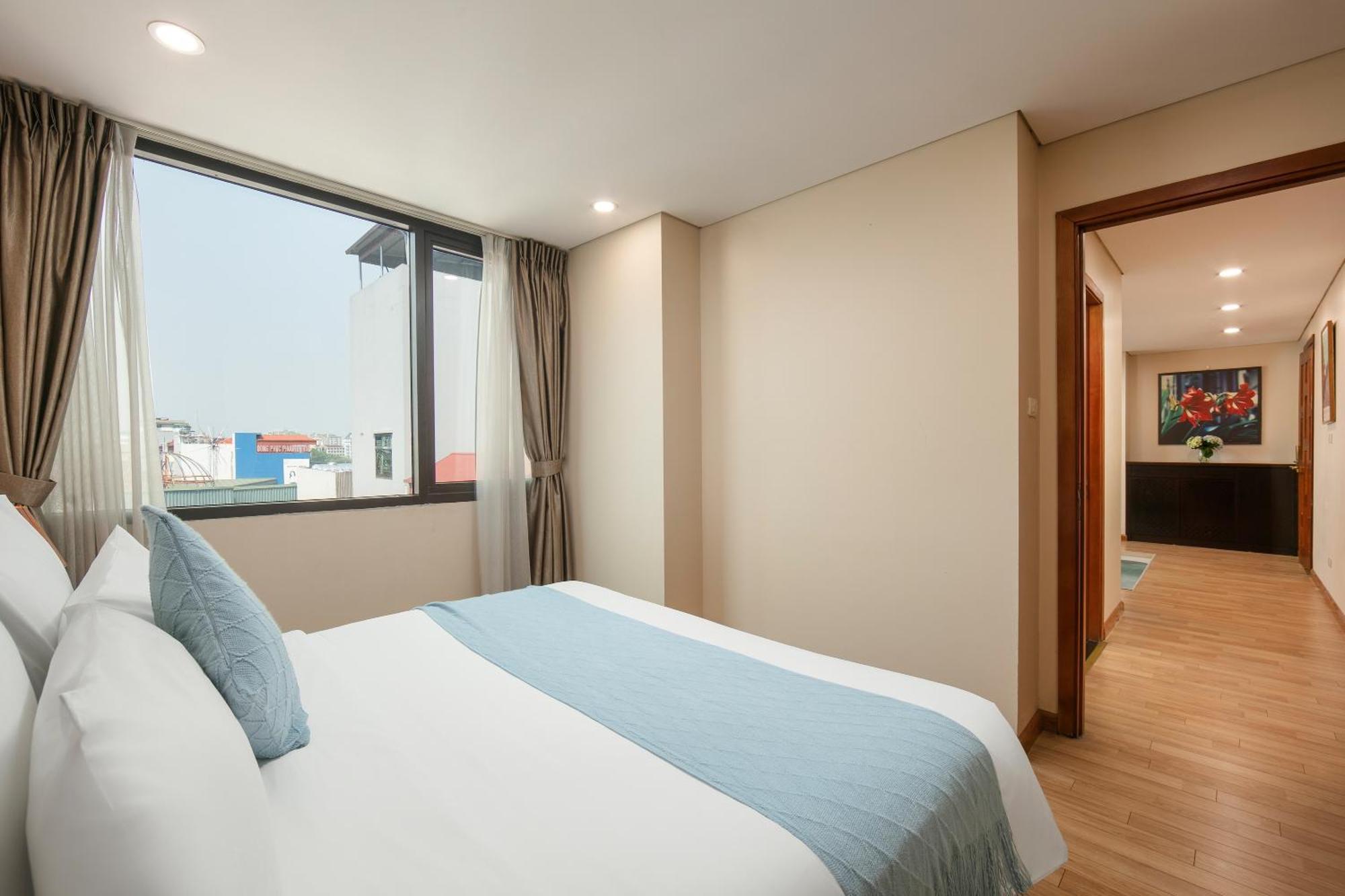 Hb Serviced Apartment - 121B Quan Hoa Hanoi Bagian luar foto