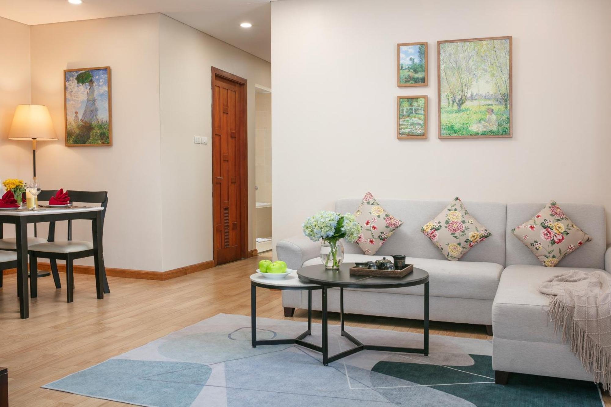 Hb Serviced Apartment - 121B Quan Hoa Hanoi Bagian luar foto