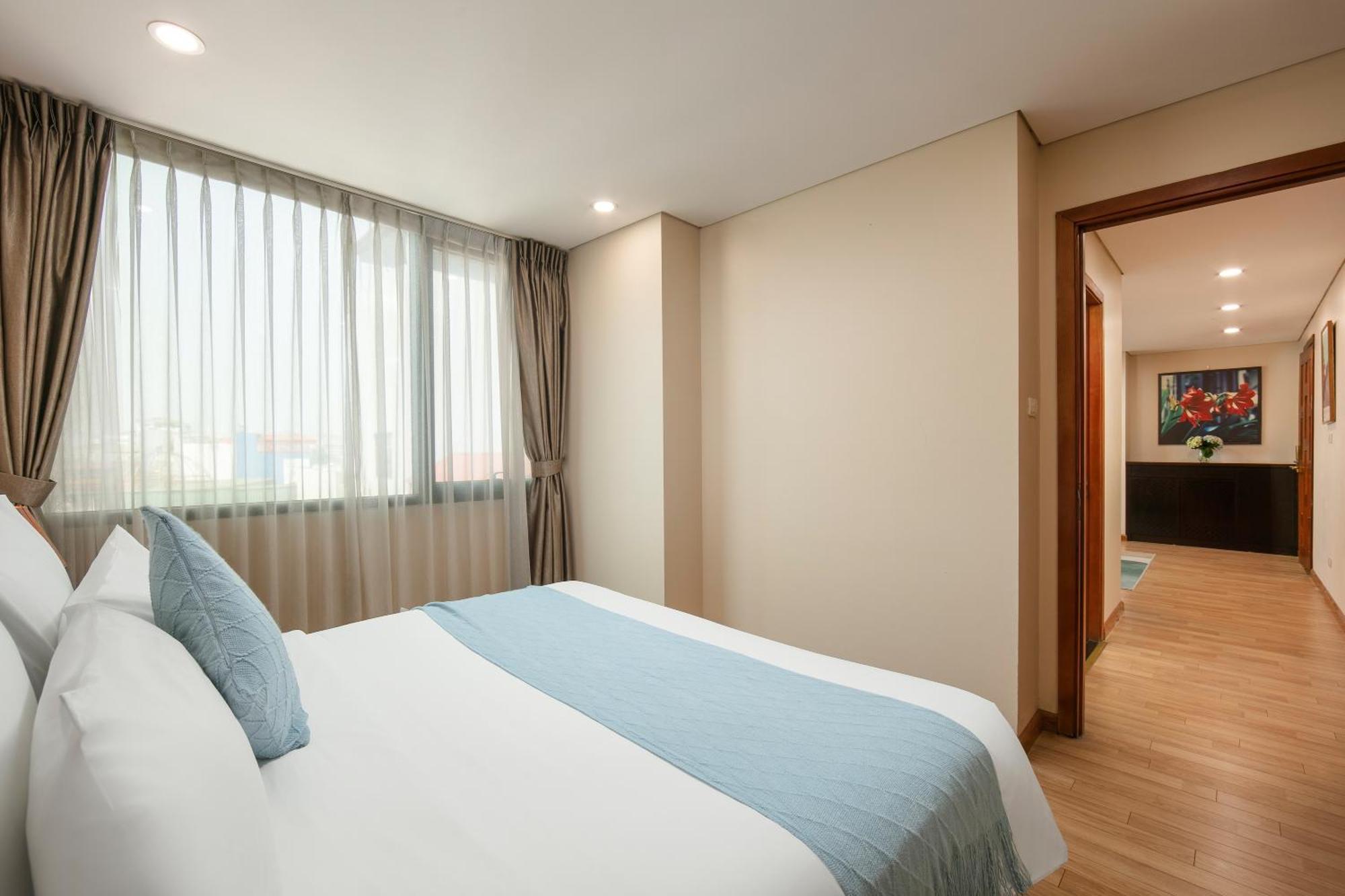 Hb Serviced Apartment - 121B Quan Hoa Hanoi Bagian luar foto