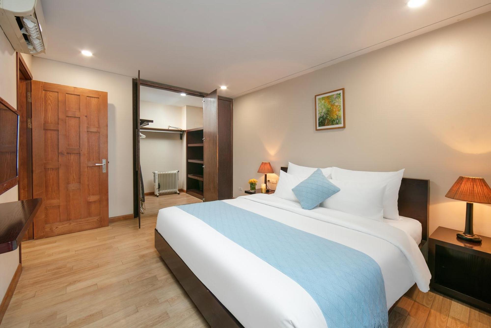 Hb Serviced Apartment - 121B Quan Hoa Hanoi Bagian luar foto