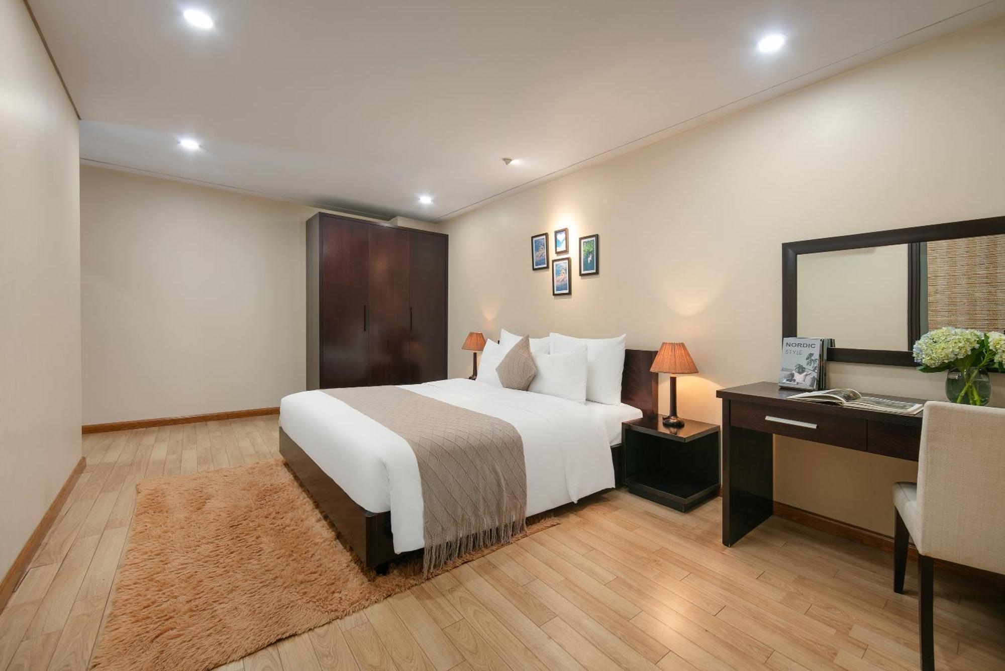 Hb Serviced Apartment - 121B Quan Hoa Hanoi Bagian luar foto